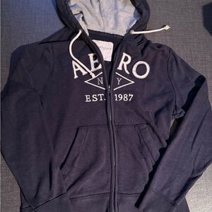 Vintage Aeropostale Dark blue zip up